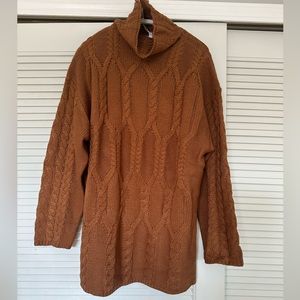 NWT never worn cable knit sweater dress